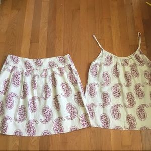 NWT LOFT Skirt and Top - Size 10 and Medium